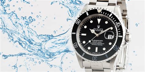 rolex water resistance|rolex submariner water resistance.